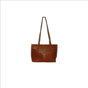 Ellington Fold Over Leather Shoulder Bag